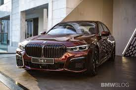 aventurine red is an eye catcher on the 2019 bmw m760li in 2021 bmw bmw 7 series bmw price