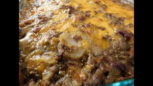 Southern Hamburger And Potato Casserole Easy Recipe Youtube Hamburger And Potatoes Easy Casserole Recipes