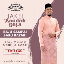 Masih mengekalkan aaron aziz untuk tahun ke 5 duta pakaian baju melayu juga bersama nabil ahmad.baju melayu aaron aziz direka khas untuk memberi kekemasan pada lebar dan poket. Baju Raya Jakel Home Facebook