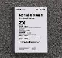 Hitachi ZAXIS 250K-3 ZX250K-3 Excavator Technical Service Troubleshooting  Manual