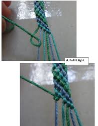 A step by step guide can be found here. Friendship Bracelets