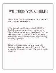Survey Letters Cprc