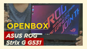 Buset dah laptop ampe 80juta gini harganya? Openbox Asus Rog Strix G G531 Adopsi Desain Baru Bmw Designworks Group Dstv Youtube