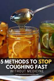 Find out how to stop coughing during the day and at night. 5 Methods To Stop Coughing Fast Without Medicine How To Stop Coughing Natural Cough Remedies Cough Remedies