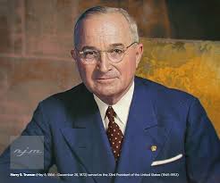 President Harry Truman speaking to the graduates of the Fleet Sonar School  in Key West