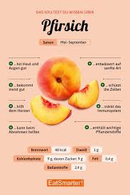 Das Solltest Du Uber Pfirsiche Wissen Eatsmarter De Pfirsich Obst Infografik Gesunde Nahrungsmittel Nahrungsinformationen Ernahrung