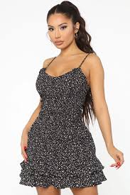 Leading The Trend Smocked Mini Dress Black In 2020 Mini Dress Fashion Nova Outfits Mini Black Dress