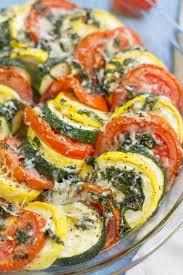 This fried squash recipe is best fresh, but if you must. Healthy Zucchini Squash Tomato Bake The Clean Eating Couple