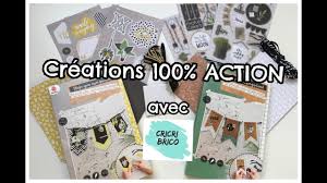 Tuto Cartes 100 Action Scrapbooking Kit Guirlande Youtube Scrapbooking Cartes Action