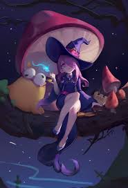 Pin By Armani De La Costa On Little Witch Academy Magical Girl Anime Anime Halloween Anime