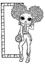 Teach your child how to identify colors and numbers and stay within the lines. Coloring Pages Lol Omg Download Or Print New Dolls For Free Coloring Library