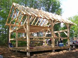 View post & beam house plans & request a quote for your project today! Tiny Post And Beam House Small Post And Beam Cabins Timber Framing Timber Frame Cabin Cottage Plan