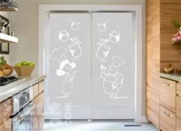 Pon un vinilo de losas hidráulicas en la cenefa de la cocina y verás su impactante cambio instantáneo. Vinilos Para Cristal De Puertas O Ventanas Comprar En Tienda Online Venta Por Internet Adhesivos Para Cristales