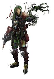 Tahomen Lashunta Mystic Starfinder Rpg Dead Suns 2 Art David Alvarez Sci Fi Concept Art Cyberpunk Character Concept Art Characters