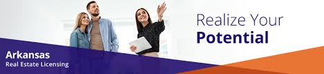 The average salary for a real estate agent is $56,942 per year in arkansas. Arkansas Real Estate License School Salesperson Broker