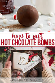 Hot Chocolate Bombs A Great Diy Holiday Gift Recipe Christmas Hot Chocolate Hot Chocolate Gifts Chocolate Bomb