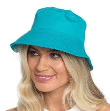 Undercover Ladies Cotton Bucket Hat GL1131 Aqua M/L : Amazon.co.uk: Fashion