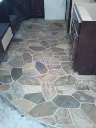 Stone Tile Floor In Basement Wet Bar Large Inspiration Natural Stone Tile Bathroom Natural Stone Tile Floor Natural Stone Flooring