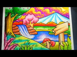 Gambar mewarnai pemandangan anak sd kelas 1 05 11 2019 gambar mewarnai pemandangan anak sd kelas 1 banyak sekali gambar pemandangan yang bisa diberikan kepada anak sd kelas 1 dari pemandangan alam pemandangan pegunungan pemandangan alam sekitar pemandangan. Lomba Mewarnai Pemandangan Alam Ada Lomba