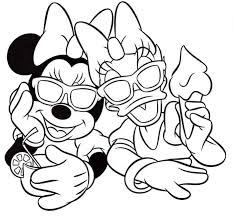 Minnie And Daisy Coloring Pages Disney Coloring Sheets Toy Story Coloring Pages Cartoon Coloring Pages