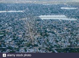 Die republik tschad ist ein binnenstaat in zentralafrika. Chad N Djamena Aerial View Tschad Ndjamena Luftaufnahme Stock Photo Alamy