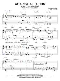 More meanings of against (all) the odds/against all odds. Sheet Music Digital Files To Print Licensed Love Digital Sheet Music