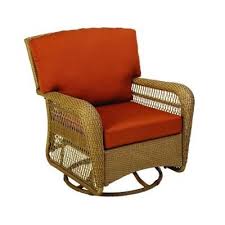 Martha Stewart Living Charlottetown Natural All Weather Wicker Patio Swivel Rocker Lounge Chair With Patio Rocking Chairs Rocker Chairs Patio Furniture Chairs