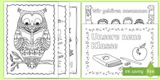 Gedichte für klasse 5 und klasse 6. Positive Einstellung Fur Den Ersten Schultag Ausmalbilder