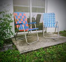 Home Garden Quilts Bedspreads Coverlets Lawn Chair Usa Blue Stripe Webbing
