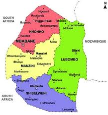 Королевство свазиленд kingdom of swaziland umbuso weswatini. Regions Of Swaziland 1 Download Scientific Diagram