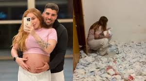 Ex-MTV cria vaquinha após cães destruírem estoque de fraldas da filha: "Suor derramado"