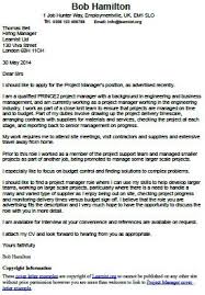 Experienced managers can earn between £31,500 and £40,000 a year and senior it managers can earn over of £45,000 a year. Cover Letter Examples For Project Manager Sample Cover Letter