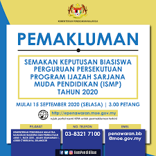Am em langkah kakimu terhenti am em am di depan halaman sebuah jawatan. Kementerian Pendidikan Malaysia Pemakluman Semakan Keputusan Biasiswa Perguruan Persekutuan Program Ijazah Sarjana Muda Pendidikan Ismp Tahun 2020 Sila Layari Pautan Berikut Untuk Melakukan Semakan Keputusan Http Epenawaran Moe Gov My Facebook