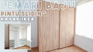 Model lemari pakaian gantung pintu geser. Cara Buat Lemari Sliding Gantung Youtube