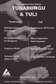 Ulah lalajoaneun keun rasa pikasedih urang, sabab urang moal kantos teurang, yén aya. Tuli Tunarungu Atau Tuli Psibk Usd Yogyakarta