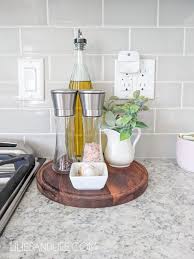 to decorate your kitchen countertops