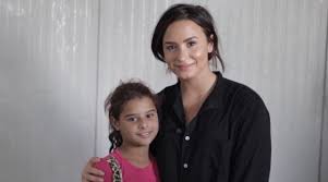 I love you, keep going listen to my podcast #4dwithdemi: Demi Lovato Is Now A Mental Health Ambassador For Young People In Iraq