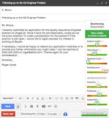 Follow Up With Job Applications After No Response Boomerang For Gmail