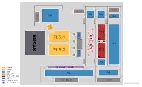 The Fillmore Charlotte Seat Map Best Seat 2018