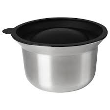 Omtanksam Cuenco Con Tapa Ac Inox Gris Claro Ikea In 2020 Mengkom Roestvrij Staal Staal