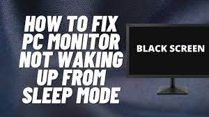 How to fix windows 10 not sleeping. How To Fix Pc Monitor Not Waking Up From Sleep Mode Youtube