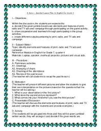 4 A S Semi Detailed Lesson Plan In English For Grade 7 Lesson Plan Examples Context Clues Lesson Plans English Lesson Plans