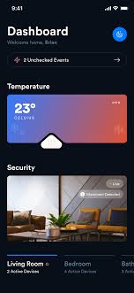 Smart Home Dashboard App Development Design App Design App Home
