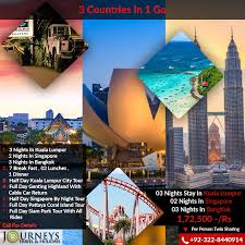 The distance between kuala lumpur (kul) and lahore (lhe) is approximately 4291 kilometres or 2666 miles. Journeys Travel Holidays Present Best Tour Package In Lahore For More Information And Booking Contact 03 Holiday Travel Stay The Night Kuala Lumpur City