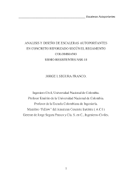 Priale 30 marzo, 2017 ingenieria civil, ingeniería de materiales. Analisis Y Diseno De Escaleras Docsity
