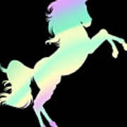 Printable unicorn coloring page is fantastic for creativity. Vaporwave Rainbow Unicorn Print Gift Aesthetic Unicorn Digital Art By Dc Designs Suamaceir