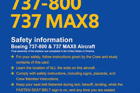 boeing 737 max 8 737 800 not the