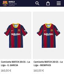 Depay, 27, will join barca when his contract with lyon expires at the. Revealed Memphis Depay Jersey Already Appears On Barcelona S Online Store Barca Universal