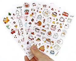 You want to keep your thoughts in a place where no one can find them? 18 Sheets Kawaii Molang Stickers For Calendar Diary Photo Album Notebook Telffon Computer Diy Decoration A Good Gift For Friends And Family Amazon De Home Kitchen