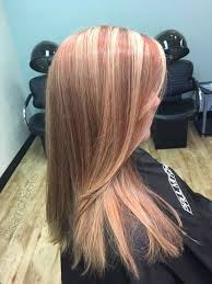 Natural Blonde With Copper Highlights And Blonde Highlights White Platinum Partial Blonde Highlights Blonde Hair Color Platinum Blonde Highlights
